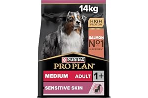 Purina Pro Plan Optiderma Medium Adult Crocchette per Cane con Salmone 14kg
