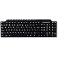 Zebronics ZEB-KM2100 Multimedia USB Keyboard Comes with 114 Keys Including 12 Dedicated Multimedia Keys & with Rupee Key