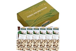 ‎DR. ANA COLLECTION Dr. Ana Collection italienisches Risotto Steinpilze (6er Pack) I vegan & ohne Zusatzstoffe I Fertigmischung mit 100% originalem Arborio Reis l italienische Spezialität l 6 x 200g