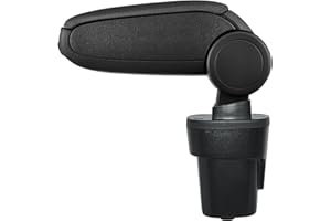 LP Trade Bracciolo centrale per Karl | Accessorio per console di stoccaggio e poggiapolsi con vano organizer | Parte interna dell'auto | Tessuto nero