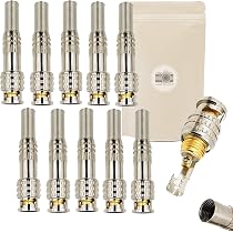 5x Adaptateurs BNC Femelle Vers BNC Femelle ADAPTOUT - Pour Vidéo SDI/S-Vidéo, CCTV, 50 Ohm, Garantie 2 Ans