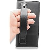 WillPolo Longish Hakiki Deri Uzun C&uuml;zdan - Telefon B&ouml;lmeli, El Ge&ccedil;irmeli Uzun Portf&ouml;y - Siyah