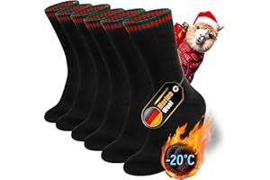 kaciixaa Merino Wollesocken Thermosocken Gepolstert Arbeitssocken Warme Socken Herren & Damen Outdoor Wintersocken Trekkingsocken,Merinowolle Sportsocken Laufsocken Sneakersocken [3 Paar]