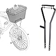 AMMACO CYCLE BIKE BICYCLE BASKET METAL FRAME SUPPORT FOR WIRE OR WICKER BASKETS