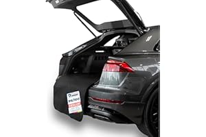 LIONSTRONG Protecteur Seuil de Coffre [Rembourré et Imperméable] – Tapis de Protection Universel Adapté des Petites Voitures aux SUV – Coffre Chiens Protection (100x150cm)