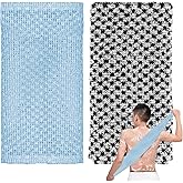 2 Pieces Exfoliating Towels, Exfoliating Cloth, Exfoliating Body Cleanser for Men and Women, Body Cleansing and Massage (Blue