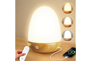 OYADISIIOP Tageslichtlampe, 15000 LUX Lichttherapielampe mit Fernsteuerung, Tageslichtlampen mit Einstellbaren Lichtfarben, Helligkeiten und Timer, LED Simulation von Tageslicht(Helle Holzmaserung)