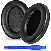 Ersatz-Ohrpolster für Sony WH-1000XM3 Kopfhörer, verbesserte Kissen Ohrabdeckung für XM3, mit Soft-Touch-Leder, Geräuschisoli