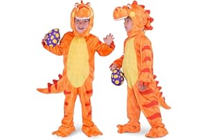 Spooktacular Creations Halloween Kind Dinosaurier T-Rex Realistische Kostüm, Deluxe Dinosaurier Dress Up für Kinder Kleinkind Halloween Süßes oder Saures, Karneval