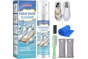 Znnhnn Limpiador Zapatillas,Limpiador Zapatillas Blancas,Kit Limpieza Zapatillas de Zapatos para Eliminar Manchas,Limpiador de zapatos de gamuza Para limpiador de cuero,tejido,botas,lona y gamuza