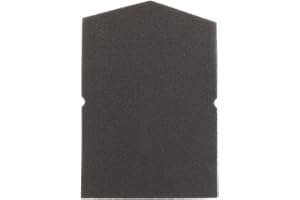 DL-pro Filtr piankowy kompatybilny z Miele 6057930 filtr gąbkowy filtr pianka filtracyjna gąbka filtrująca czarny do drzwi suszarki