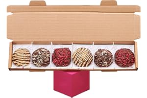 Simply Cake Co. - Double Chocolate Cookie Selection - Vegan, Gluten-free & Soy Free - 6 Homemade Cookies - Gooey & Delicious - Made with Premium Ingredients - Luxury Treat