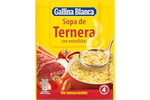 Gallina Blanca Sopa de Ternera con Estrellitas, 74g