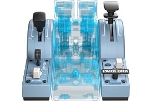 Thrustmaster TCA Quadrant Add-on Airbus Edition - Réplicas Ergonómicas de Airbus Compatible con PC