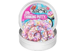 Crazy Aaron's Thinking Putty® - Sweet Surprise - Clear Sensory Putty for Kids and Grown ups in a 4" Tin - Creative and Endless Fun, Stress Relief Therapy Toys, Never Dries Out