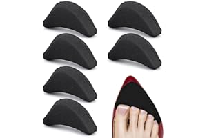 WLLHYF 2 pary miękkich gąbczastych regulowanych wkładek do butów, wkładki do butów z zatyczką na duży palec, wkładki do butów unisex, wkładki do butów dla kobiet o dużych rozmiarach, wkładki do butów