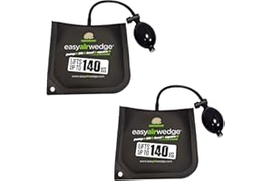 EASY INNOVATIONS Pack of 2 Hedgehog Easy Air Wedge Pump Up Air Tool For Fitting Windows Doors Lifts Up To 140 Kilogram