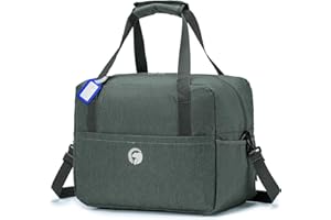 VAVOMIA Bagage Cabine 40x30x20 Wizzair, Pliable Imperméable Sac de Voyage 40x30x20，Sac de Cabine Avion Valise de Cabine Cabine Avion Bagage Cabine Sac de Sport pour Hommes et Femmes，Nylon Gris