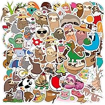 30 Faultier-Magnete Set - Süße Kühlschrankmagnete Mit Aufbewahrungsbox