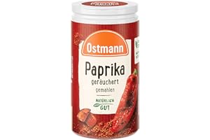 ‎OSTMANN Ostmann Gewürze - Paprika geräuchert | Rauchiges Aroma für Bratkartoffeln, Gulasch oder Rührei | 35 g in der Streudose
