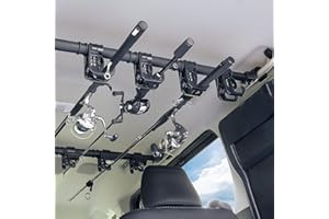 LITTLEMOLE Fahrzeug-Angelruten-Halterung, robust, für SUV, Wagon, Van