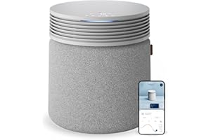 BLUEAIR Blue Signature Purificatore d’Aria per Grandi Ambienti – Silenzioso e Intelligente fino a 154 m² | Tecnologia HEPASilent™ | Rimuove Allergeni, Polvere, Fumo, Muffa e Peli di Animali