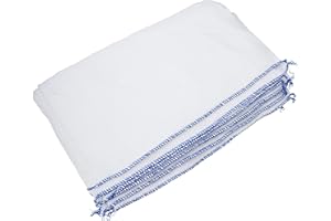 CATERPACK CPD Robert Scott 12 x 16-Inch Dishcloth, Pack of 10, White