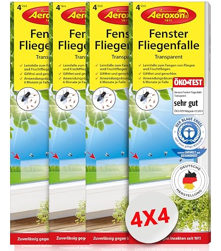 Fliegenfalle & Leimfalle für Mücken, Fruchtfliegen und Insekten - Spir Fliegenfalle & Leimfalle für Mücken, Fruchtfliegen und Insekten - Spir
