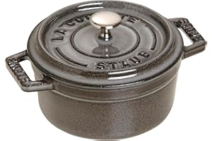 Staub 40500-106-0 Mini Round Cocotte 10 cm Graphite Grey