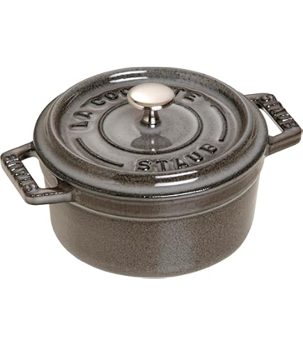 STAUB Auflauffor, oval it 2 Griffen, 24 c, 1 L, Gusseisen, für alle
