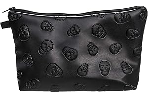 PREMYO Neceser de Maquillaje Estuche Escolar Pochette para Cosméticos Bolsa de Aseo Pequeña Práctico Estampado Impresión Diseño