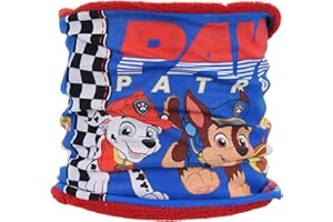 SUNCITY Sun City Paw Patrol Écharpe tube pour enfant garçon Motif Marshall Chase