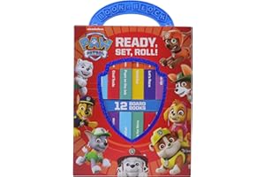 Nickelodeon PAW Patrol Chase, Skye, Marshall, and More! - My First Library Board Book Block 12-Book Set - PI Kids: 12 Board Books