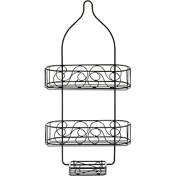 axentia Duschregal Nostalgie, Metall pulverbeschichtet, rostfarben