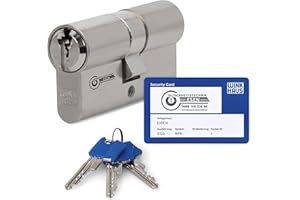 BAYESEN Winkhaus keyTec RPE - Doppio cilindro organizzazione di accesso, sistema di chiusura, cilindro per porta, chiusura singola, diverse lunghezze (30/30)