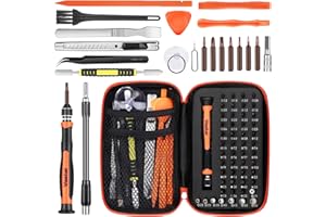 Vastar Kit Tournevis de Précision 68 en 1, Acier S2 Tournevis Outils de Réparation Pour Portable, Ordinateur, Lunettes,Laptop,Appareil