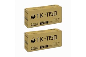 ECHALLENGE TK-1150 Toner TK1150 für Kyocera ECOSYS M2135dn M2635dn M2635dnw M2735dw Kyocera ECOSYS P2200 P2235d P2235dn P2235dw P2235 Series Drucker (2-Schwarz)