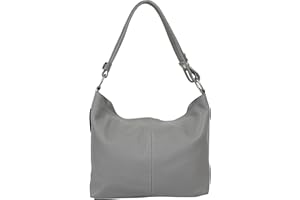 AMBRA Moda Damska skórzana torebka na ramię torba na ramię Hobo bag GL005