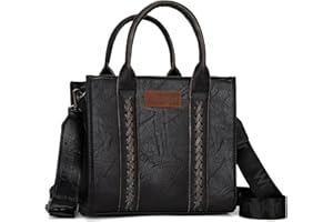 MONTANA WEST Wrangler Tote Bags for Women Designer Satchel Handbags Top-handle Purses with Strap