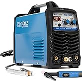 IPOTOOLS TIG-200R TIG Welding Machine, DC - TIG WIG Welding Machine, 200 Amp Full Digital Inverter Welding Machine with Digit