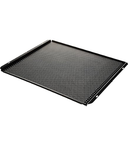 HENDI Backblech Perforiert Mit Teflon-Beschichtung – 530x325x10 Mm, GN1/1, Aluminium, Für Ofen & Backen