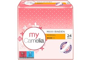 Camelia Maxi Binden Normal, 5er Pack(5 x 24 Stück)