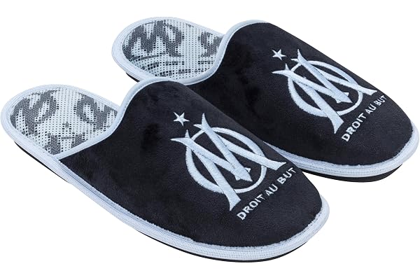 OLYMPIQUE DE MARSEILLE Chaussons Om - Collection Officielle