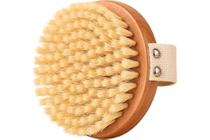 CELLUBODYSLIM Brosse de Massage à Sec Anti-Cellulite & Anti-Vergetures | Brosse Drainage Lymphatique Exfoliante Corps | Élimine la Peau d’Orange, Réduit les Vergetures, Améliore la Circulation