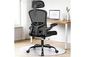 FelixKing Silla de Oficina, Silla ergonómica para Videojuegos con reposacabezas Ajustable y Soporte Lumbar, reposabrazos, Respaldo de Malla Transpirable, Silla para Ordenador doméstico, 300 Libras