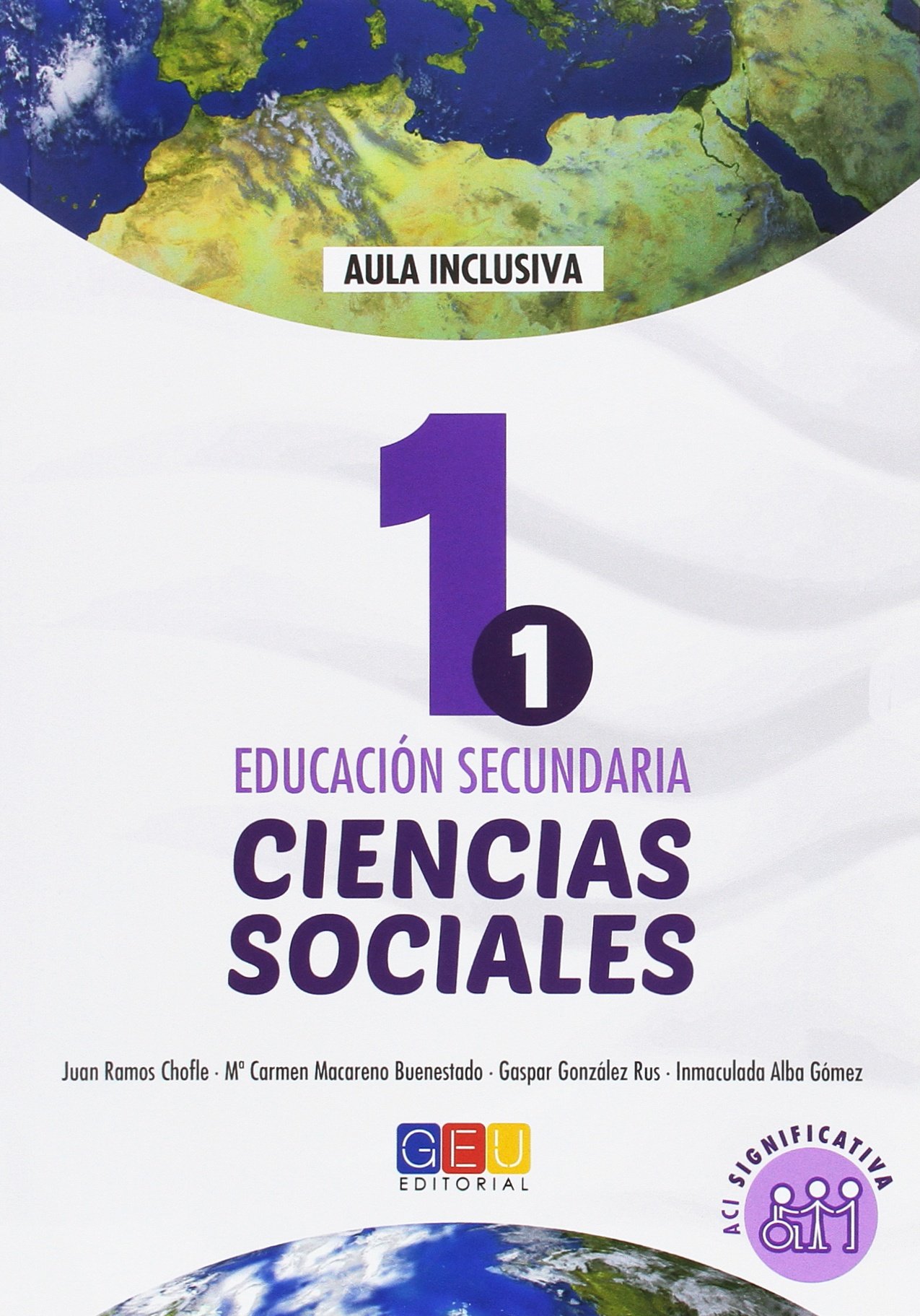 Geografía e historia - Ciencias sociales libro de texto -1º de la ESO ACI significativa