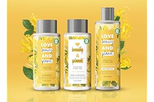 LOVE BEAUTY AND PLANET Love Beauty & Planet Oasis Réparatrice Kit Beauté Femme Vegan, Idéal pour les Cheveux Abîmés