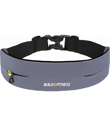 Marsupio Running Impermeabile Uomo E Donna - Regolabile (60-120 Cm), Porta Cellulare Fino A 7.2", Con Tasche E Riflettenti