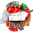 Ribbon Off Cut Bundle - Contains 10 Different 1 Metre Ribbons (Christmas Theme)