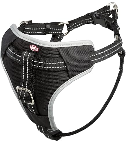 Harnais De Sécurité Voiture Pour Chien Pawaboo - Taille M, 11-33 Lb, Réglable, Fixation Ceinture De Sécurité - 3